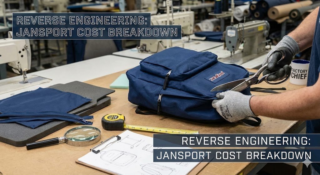A variety of different backpacks displayed together to help you understand how much backpacks cost.