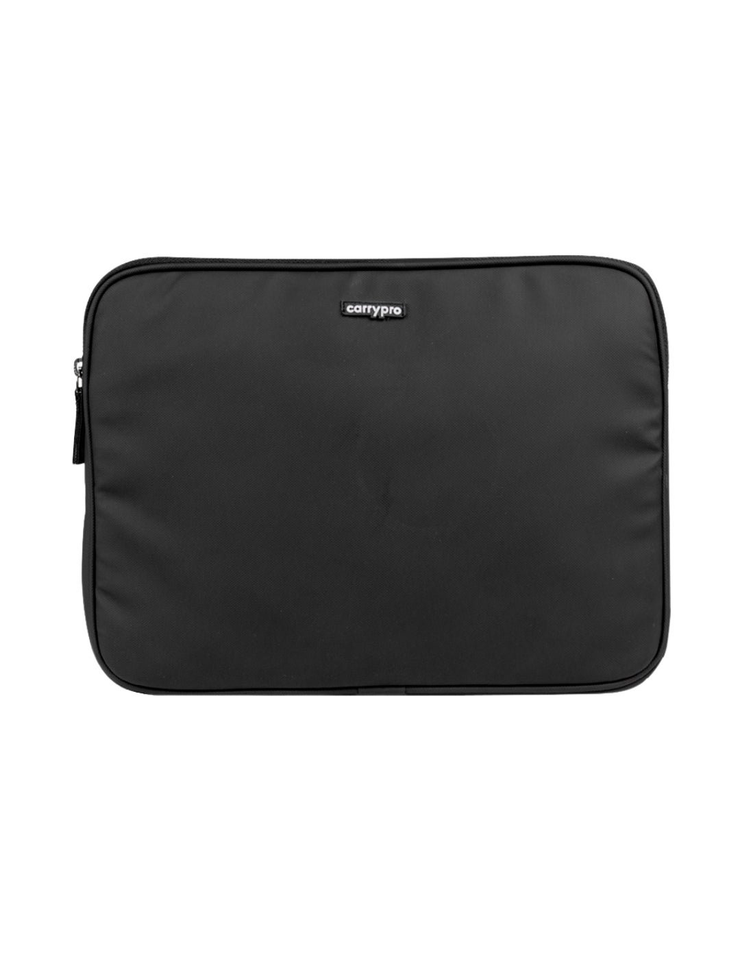 Open laptop backpack showing the organized interior compartments and secure padded laptop sleeve.